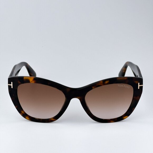 Tom Ford FT0940/S CARA 55F BRAND NEW Sunglasses Havana Gradient Brown Women